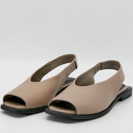 Босоножки  Dakkem  бежевый  кожа F-90792 фото в интернет-магазине | Omadey.ru