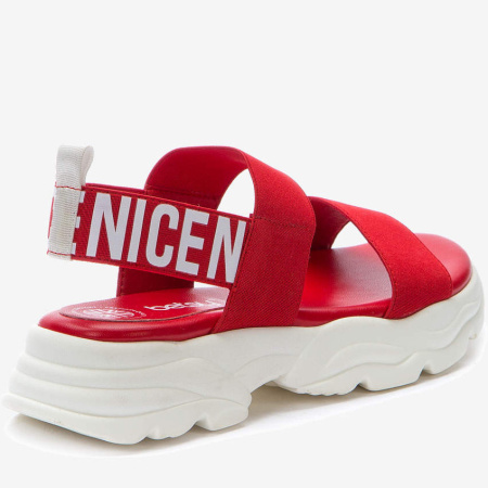 Сандалии  Betsy  красный  текстиль F-91022 фото в интернет-магазине | Omadey.ru