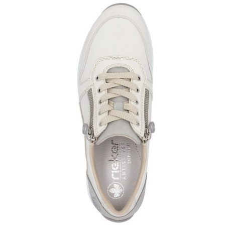 Кеды  Rieker  белый  кожа/кожа искусств. F-400023 фото в интернет-магазине | Omadey.ru