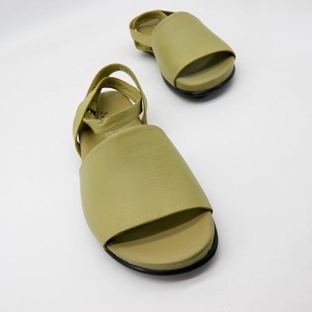 Сандалии  Dakkem  хаки  кожа F-90794 фото в интернет-магазине | Omadey.ru