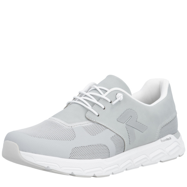 Фото Кроссовки  Rieker Спорт  серый  кожа искусств./текстиль f-401099 мужские