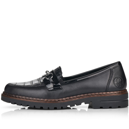 Туфли  Rieker  черный  кожа/кожа искусств. Z-200568 фото в интернет-магазине | Omadey.ru Туфли  Rieker  черный  кожа/кожа искусств. Z-200568 фото в интернет-магазине | Omadey.ru