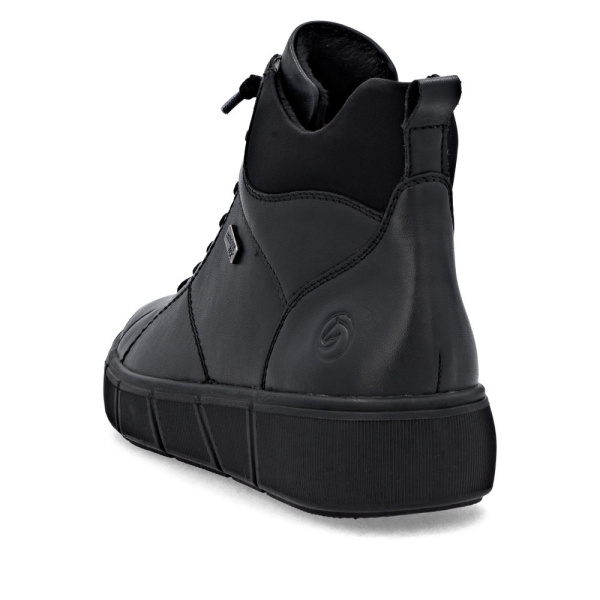 Фото Ботинки  Remonte  черный  кожа/кожа искусств. Z-400831