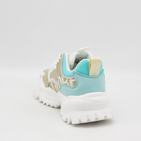 Кроссовки  женские Strobbs  бежевый  замша/кожа/кожа искусств. F-90547 фото в интернет-магазине | Omadey.ru