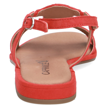 Сандалии  Caprice  коралловый  кожа F-90363 фото в интернет-магазине | Omadey.ru