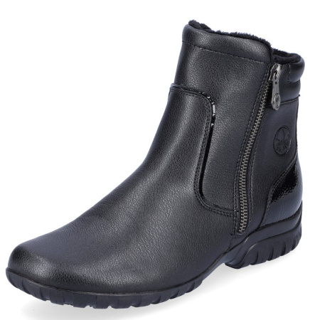 Ботинки  Rieker  черный  кожа/кожа искусств. Z-200057 фото в интернет-магазине | Omadey.ru