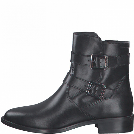 Ботинки  Tamaris  черный  кожа Z-100486 фото в интернет-магазине | Omadey.ru