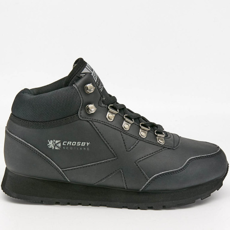 Ботинки  Crosby  черный  кожа искусств./оксфорд Z-8839 фото в интернет-магазине | Omadey.ru