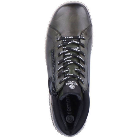 Ботинки  Remonte  зеленый  кожа/кожа искусств. Z-300055 фото в интернет-магазине | Omadey.ru