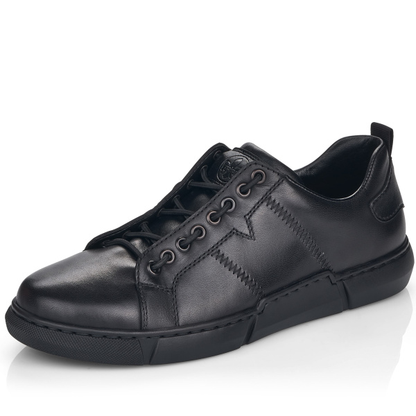 Фото Полуботинки  Rieker  черный  кожа/кожа искусств. Z-200046