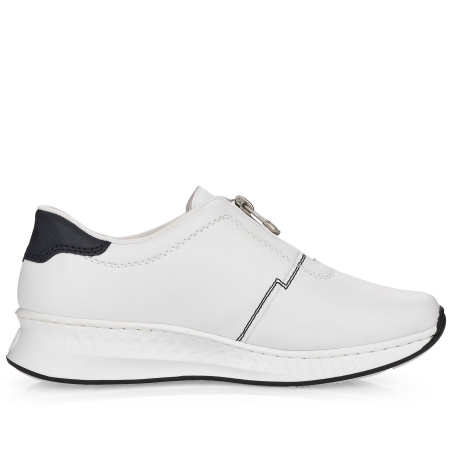 Кроссовки  Rieker  белый  кожа/кожа искусств. F-100201 фото в интернет-магазине | Omadey.ru