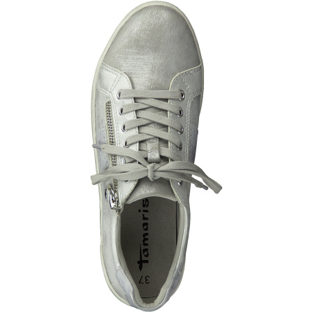 Кеды  Tamaris  серый  иск. материал F-80073 фото в интернет-магазине | Omadey.ru