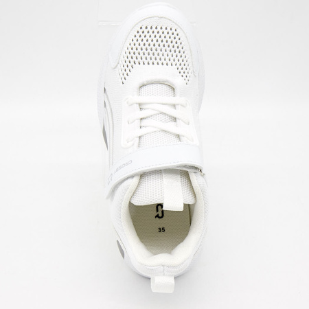 Кроссовки  Crosby  белый  кожа искусств./текстиль Z-100029 фото в интернет-магазине | Omadey.ru