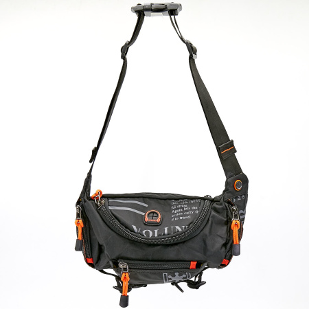 Сумка на пояс  Volunteer  черный  текстиль c11579 фото в интернет-магазине | Omadey.ru