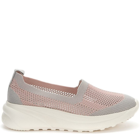 Слипоны  Grunberg  персиковый  текстиль F-100270 фото в интернет-магазине | Omadey.ru