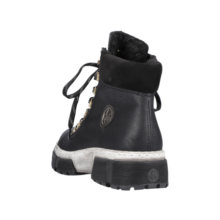 Ботинки  Rieker  черный  кожа искусств./текстиль Z-100871 фото в интернет-магазине | Omadey.ru