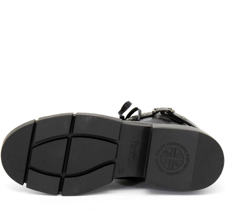 Ботинки  Betsy  черный  кожа искусств. Z-8600 фото в интернет-магазине | Omadey.ru