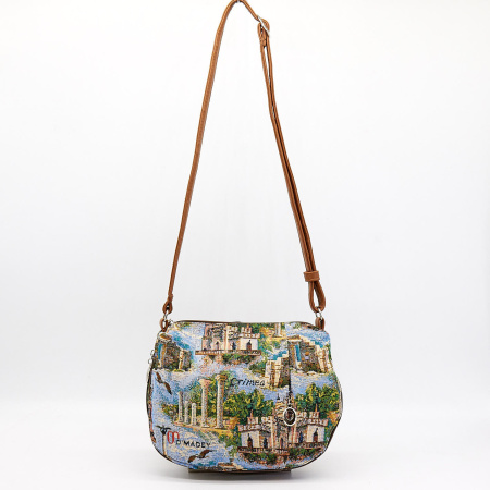 Сумка  Omadey  бежевый  гобелен c10798 фото в интернет-магазине | Omadey.ru