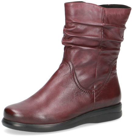 Полусапоги  Caprice  бордовый  кожа Z-90554 фото в интернет-магазине | Omadey.ru