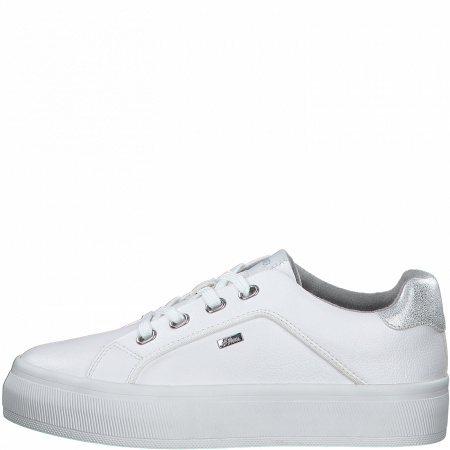 Кеды  S.Oliver  белый  кожа искусств. Z-100225 фото в интернет-магазине | Omadey.ru