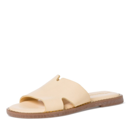 Шлепанцы  Tamaris  бежевый  кожа F-100177 фото в интернет-магазине | Omadey.ru Шлепанцы  Tamaris  бежевый  кожа F-100177 фото в интернет-магазине | Omadey.ru