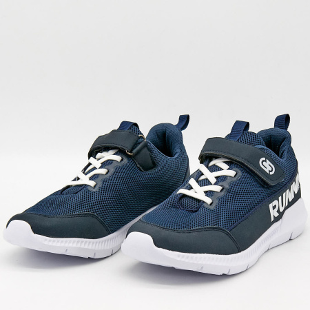 Кроссовки  Crosby  синий  сетка/кожа искусств. Z-100025 фото в интернет-магазине | Omadey.ru