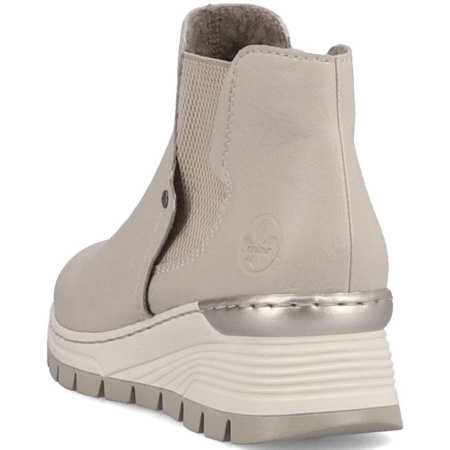 Ботинки  Rieker  бежевый  кожа искусств. Z-300122 фото в интернет-магазине | Omadey.ru