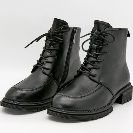 Ботинки  Madella  черный  кожа Z-100437 фото в интернет-магазине | Omadey.ru Ботинки  Madella  черный  кожа Z-100437 фото в интернет-магазине | Omadey.ru