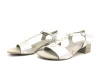 Босоножки  Marco Tozzi  серебряный  кожа F-7904 фото в интернет-магазине | Omadey.ru
