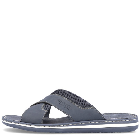 Сандалии  Rieker  синий  кожа искусств. F-300236 фото в интернет-магазине | Omadey.ru