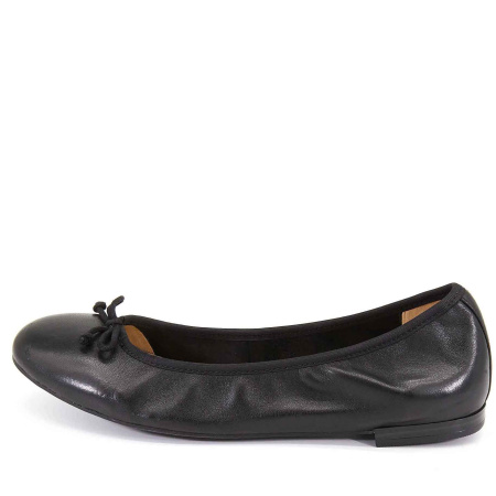 Балетки  Caprice  черный  кожа F-80597 фото в интернет-магазине | Omadey.ru