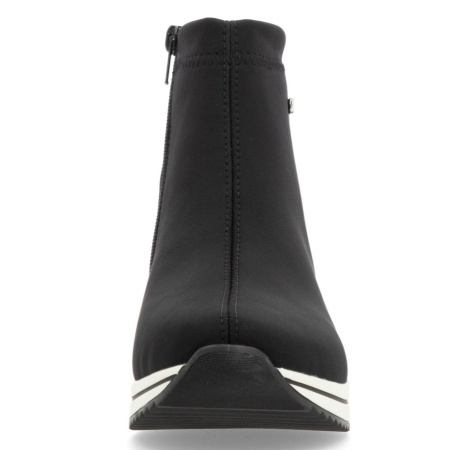 Ботинки  Remonte  черный  кожа искусств./текстиль. Z-400827 фото в интернет-магазине | Omadey.ru