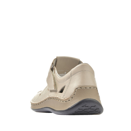 Туфли летние  Rieker  бежевый  кожа F-400110 фото в интернет-магазине | Omadey.ru