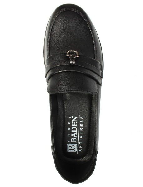 Фото Туфли  Baden  черный  кожа Z-400320