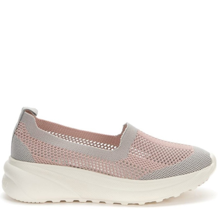 Слипоны  Grunberg  персиковый  текстиль F-100270 фото в интернет-магазине | Omadey.ru