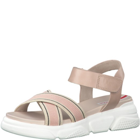 Сандалии  S.Oliver  розово-бежевый  иск. материал F-80754 фото в интернет-магазине | Omadey.ru Сандалии  S.Oliver  розово-бежевый  иск. материал F-80754 фото в интернет-магазине | Omadey.ru