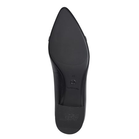 Туфли  Tamaris  черный  кожа Z-400384 фото в интернет-магазине | Omadey.ru