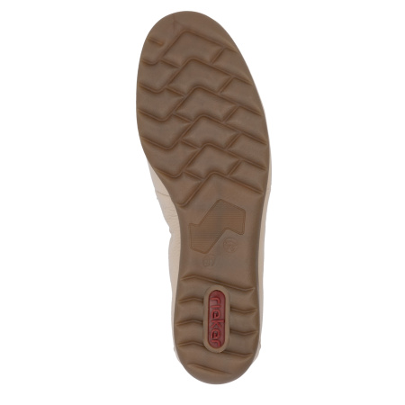 Мокасины  Rieker  бежевый  кожа/кожа искусств. F-400254 фото в интернет-магазине | Omadey.ru