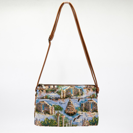 Сумка  Omadey  бежевый  гобелен c10863 фото в интернет-магазине | Omadey.ru