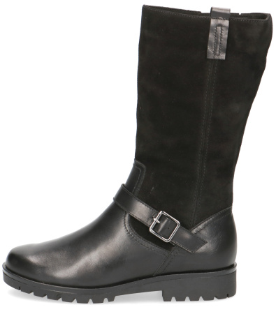 Сапоги  Caprice  черный  кожа Z-90591 фото в интернет-магазине | Omadey.ru