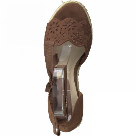 Босоножки  Tamaris  коричневый  кожа F-90528 фото в интернет-магазине | Omadey.ru