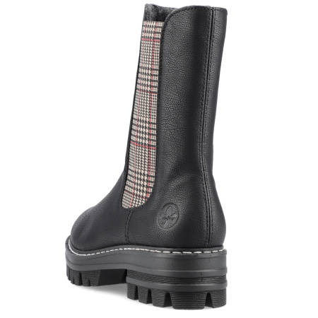 Ботинки  Rieker  черный  кожа искусств./текстиль Z-100084 фото в интернет-магазине | Omadey.ru