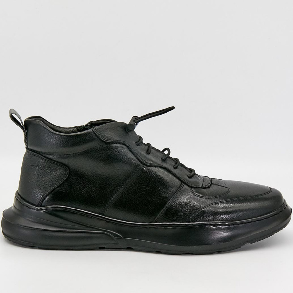 Фото Ботинки  Simonspark  черный  кожа Z-90612