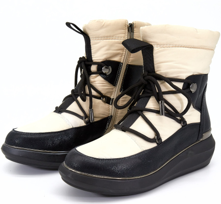 Полусапоги  Betsy  бежевый  нейлон-иск.кожа Z-8252 фото в интернет-магазине | Omadey.ru