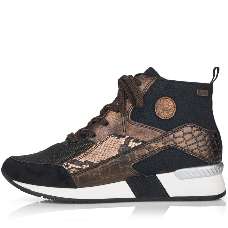 Ботинки  Rieker  коричневый  кожа искусств./текстиль Z-100106 фото в интернет-магазине | Omadey.ru