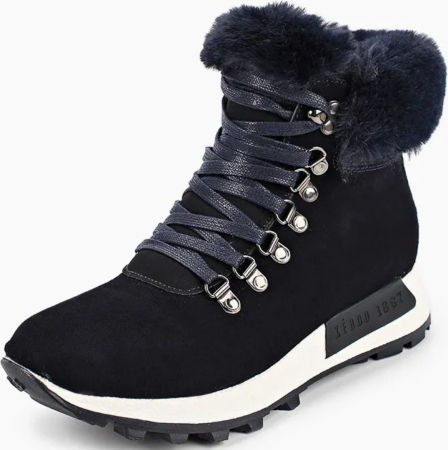 Ботинки  Keddo  синий  замша Z-89162 фото в интернет-магазине | Omadey.ru