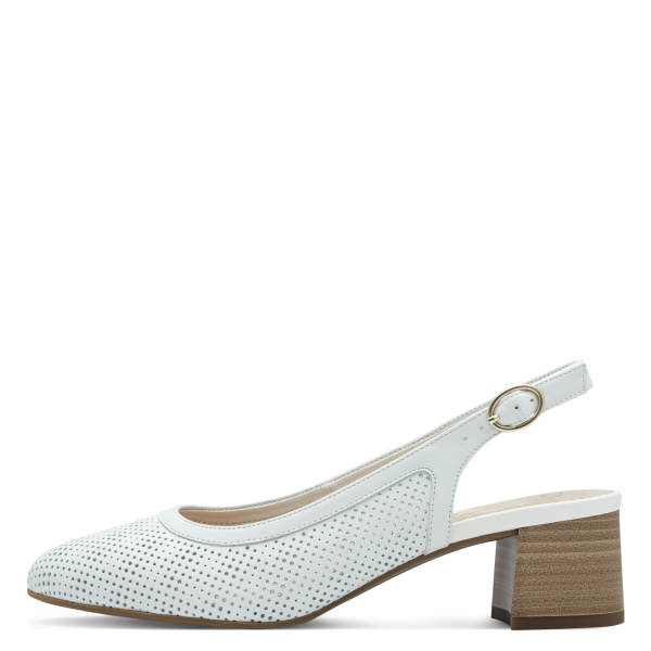 Фото Босоножки  Tamaris  белый кожа F-400924