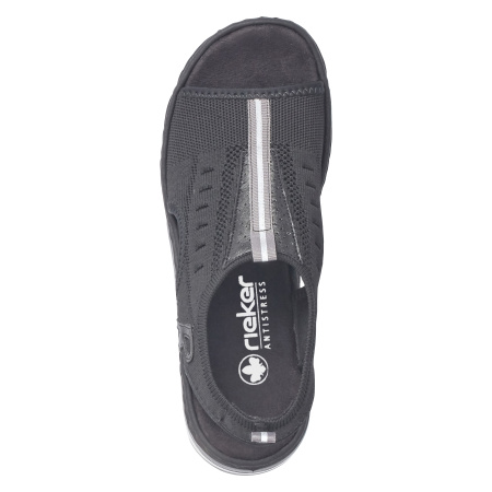 Сандалии  Rieker  черный  кожа искусств./текстиль F-400211 фото в интернет-магазине | Omadey.ru