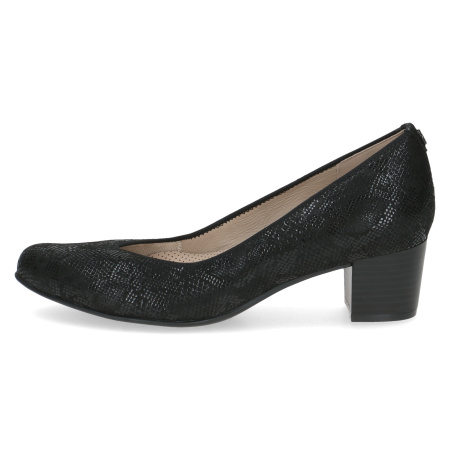 Туфли  Caprice  черный  кожа Z-401028 фото в интернет-магазине | Omadey.ru