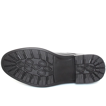 Полуботинки  Shoiberg  черный  кожа Z-400808 фото в интернет-магазине | Omadey.ru